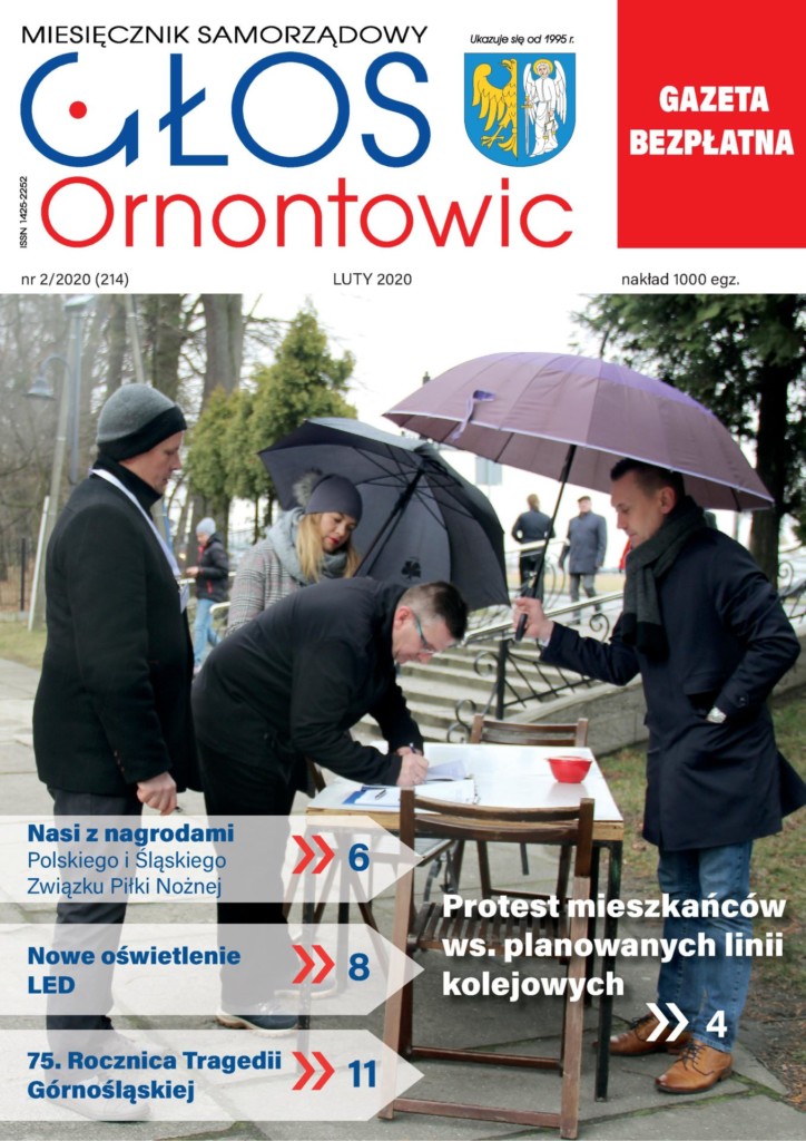 "Głos Ornontowic" - okładka nr 2/2020 (214).