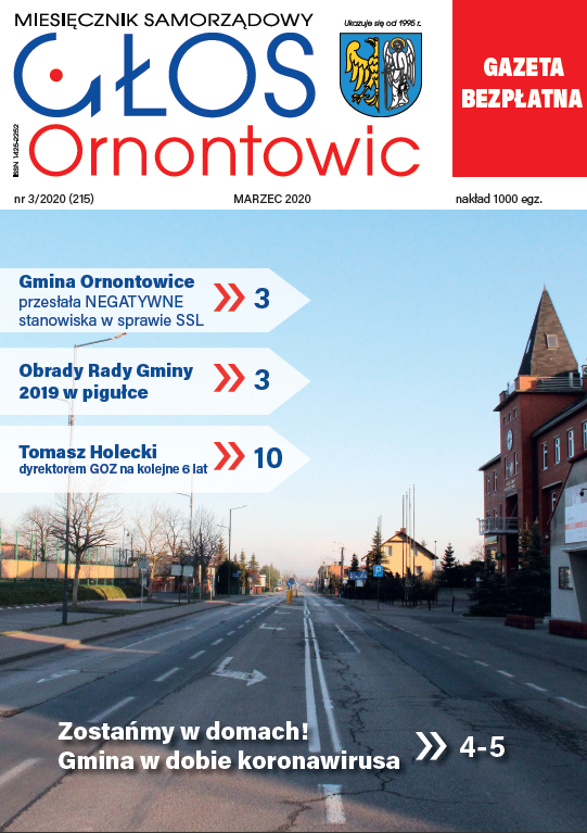"Głos Ornontowic" - okładka nr 3/2020 (215).