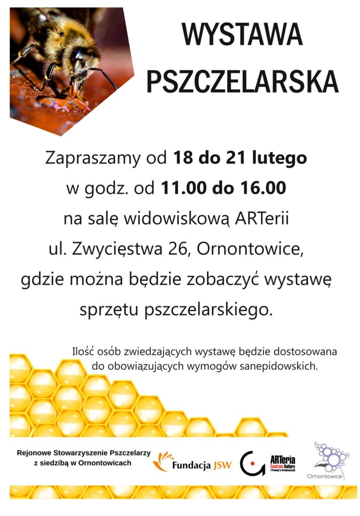 Plakat - Wystawa Pszczelarska