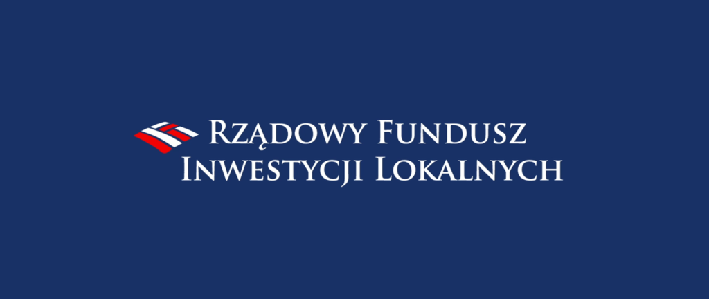 Logo Rządowego Funduszu Inwestycji Lokalnych.