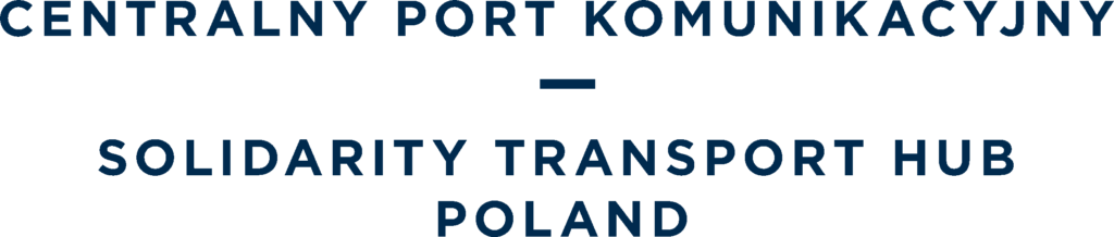 Logo Centralnego Portu Komunikacyjnego.