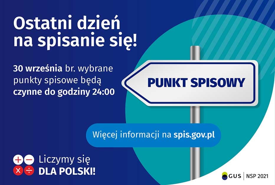 Grafika promocyjna - Spis Powszechny.