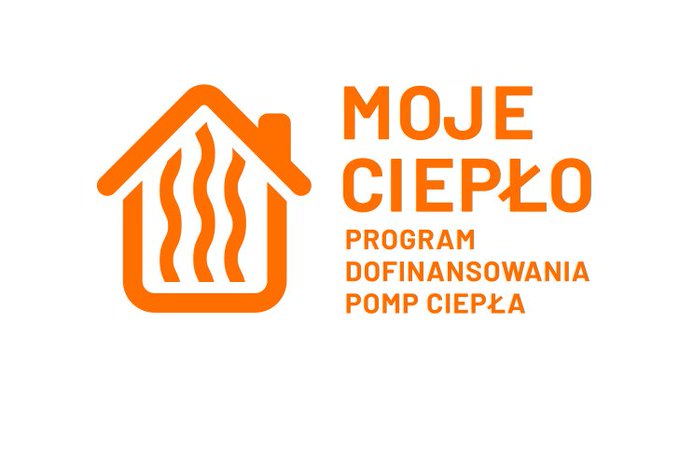 Logo programu "Moje Ciepło".