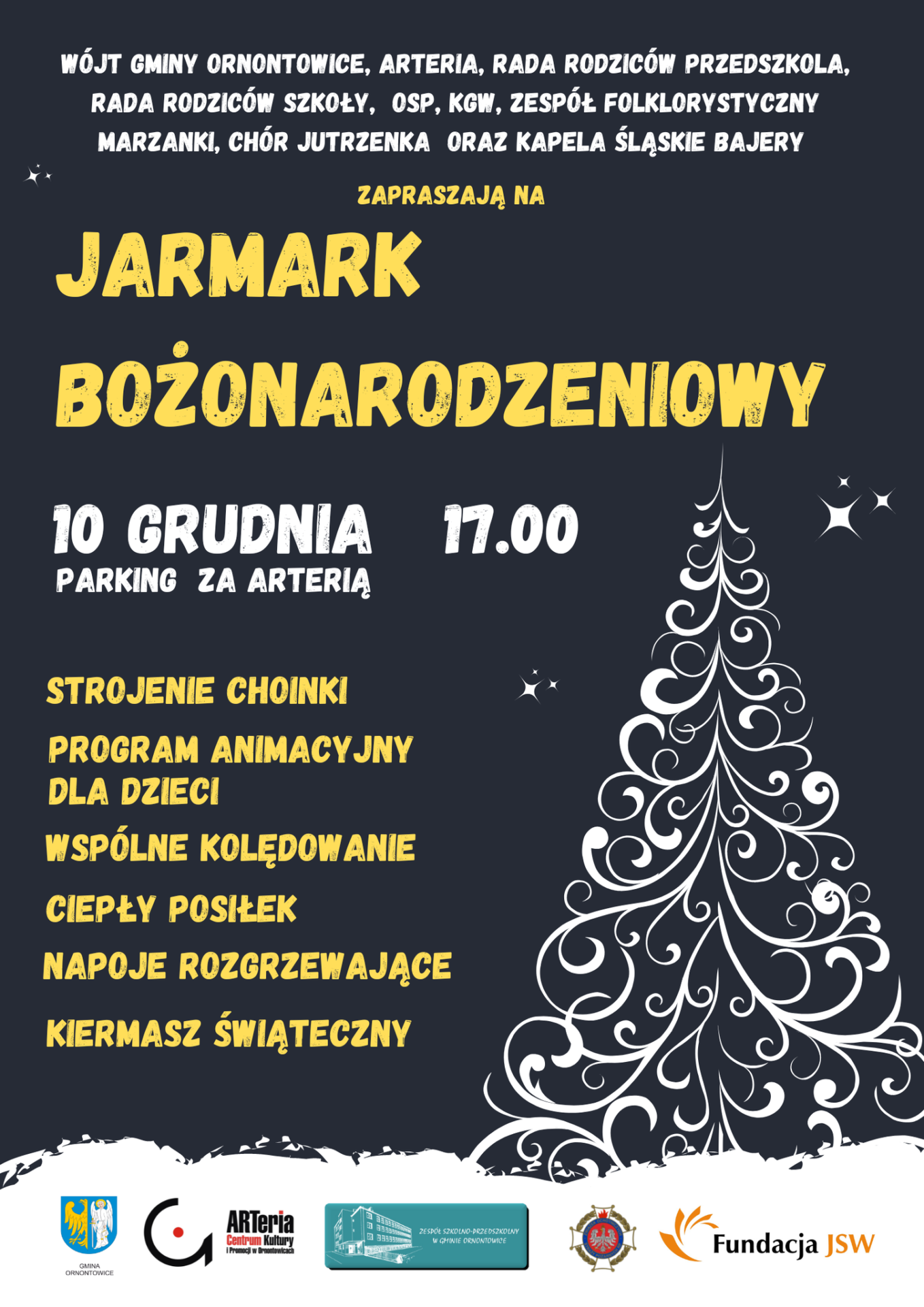 Jarmark Bożonarodzeniowy – 10 Grudnia – Portal Gminy Ornontowice