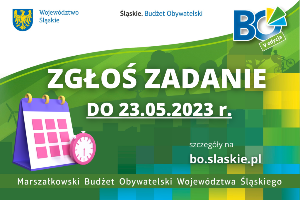 plakat - V edycja Marszałkowskiego Budżetu Obywatelskiego