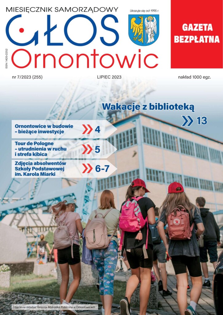 Okładka "Głosu Ornontowic" nr 7/2023 (255).