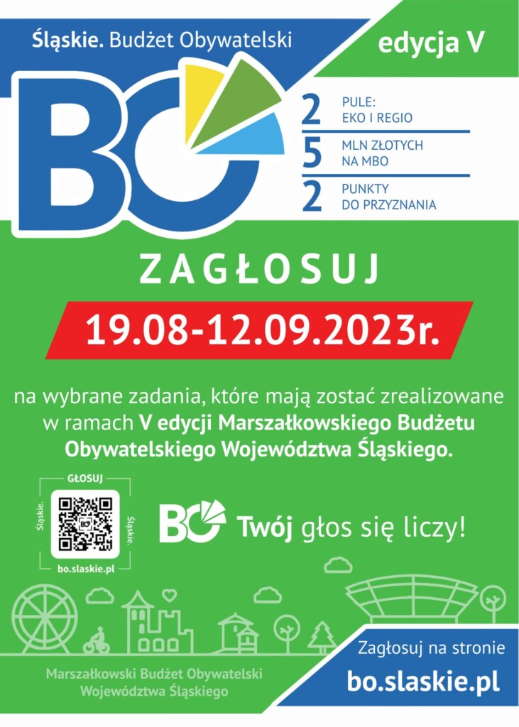 Plakat - Marszałkowski Budżet Obywatelski