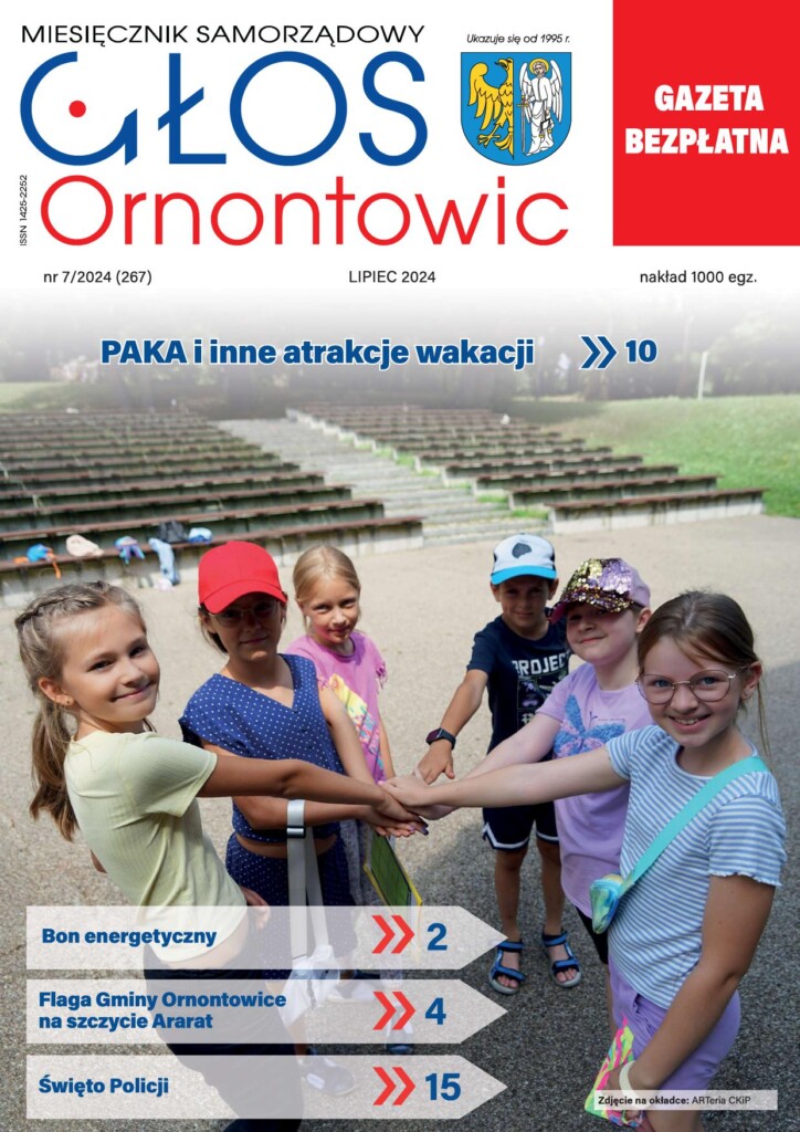 Okładka "Głosu Ornontowic" nr 7/2024 (267).