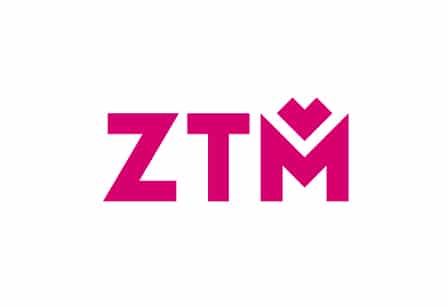 Logo ZTM.