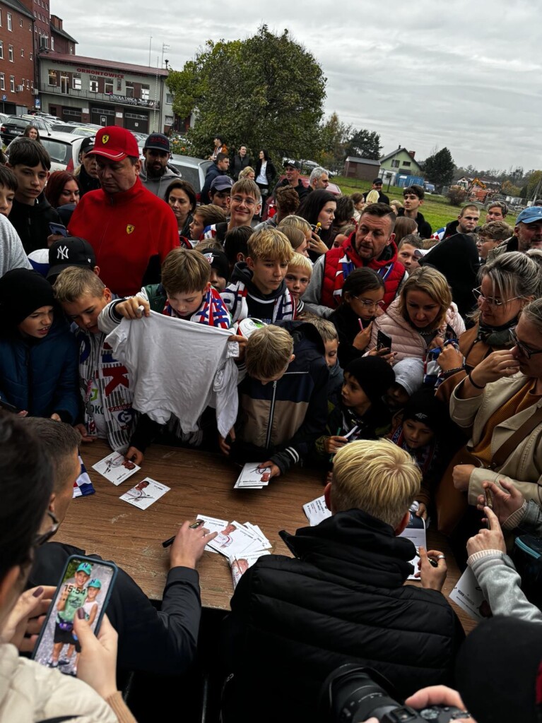 Piłkarze Górnika Zabrze S.A. odwiedzili Ornontowice!