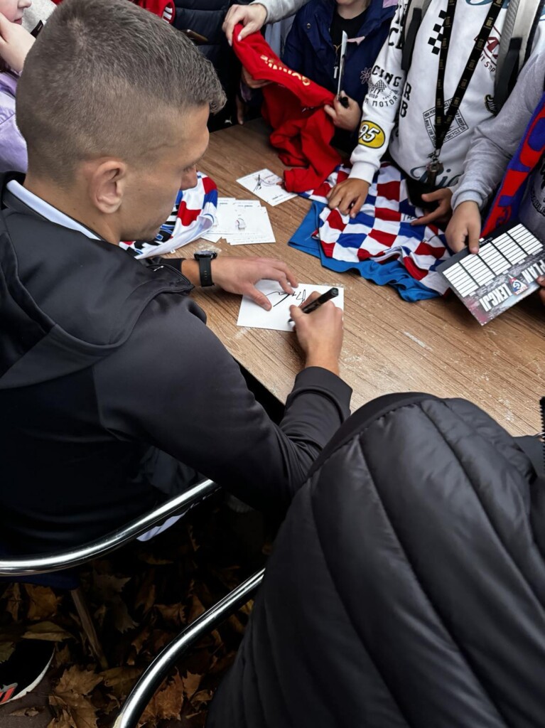 Piłkarze Górnika Zabrze S.A. odwiedzili Ornontowice!