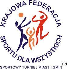 Logo Krajowej Federacji Sportu dla Wszystkich. 