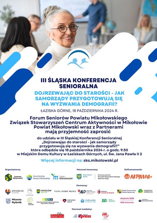 Plakat promocyjny - konferencja.