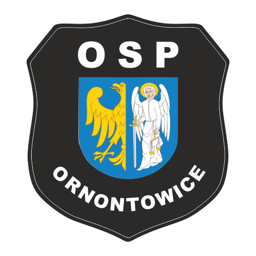 Logo Ochotniczej Straży Pożarnej w Ornontowicach. 