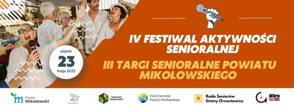 Grafika: IV Festiwal Aktywności Senioralnej
