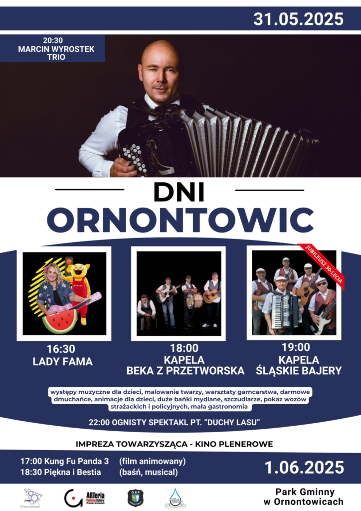 Plakat: Dni Ornontowic