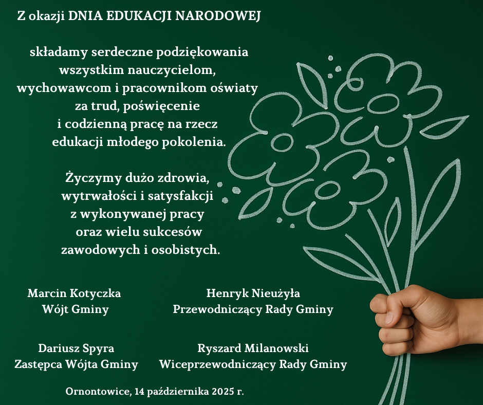 Życzenia z okazji Dnia Edukacji Narodowej.  Życzenia z okazji Dnia Edukacji Narodowej.