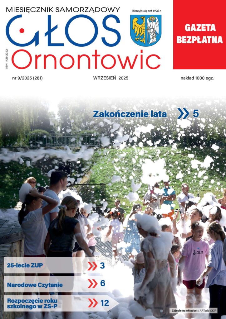 Okładka Głosu Ornontowic nr 9/2025 (281).
