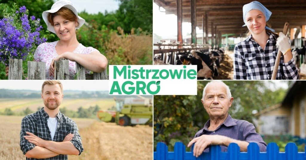 Plakat promocyjny: Mistrzowie AGRO. 