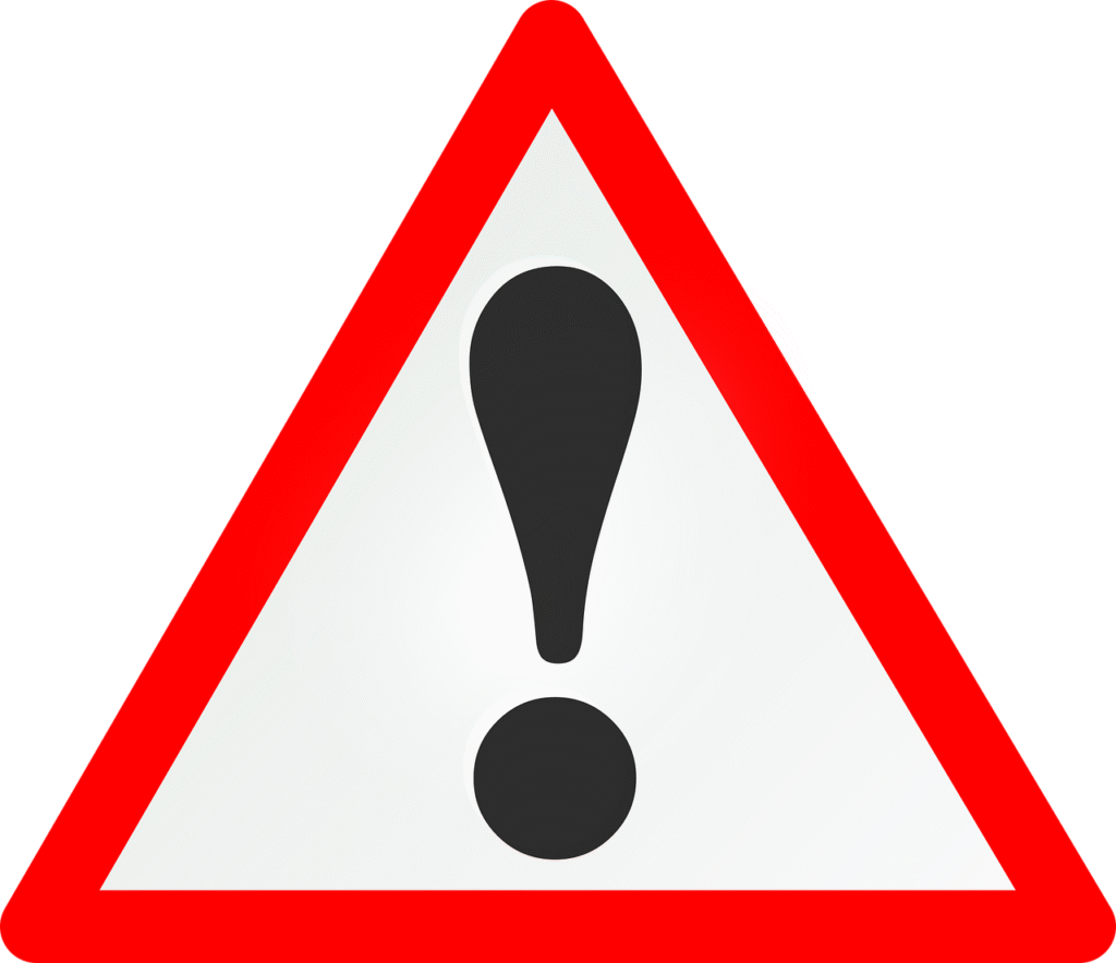 Grafika promocyjna ze znakiem ostrzegawczym. Grafika promocyjna ze znakiem ostrzegawczym.