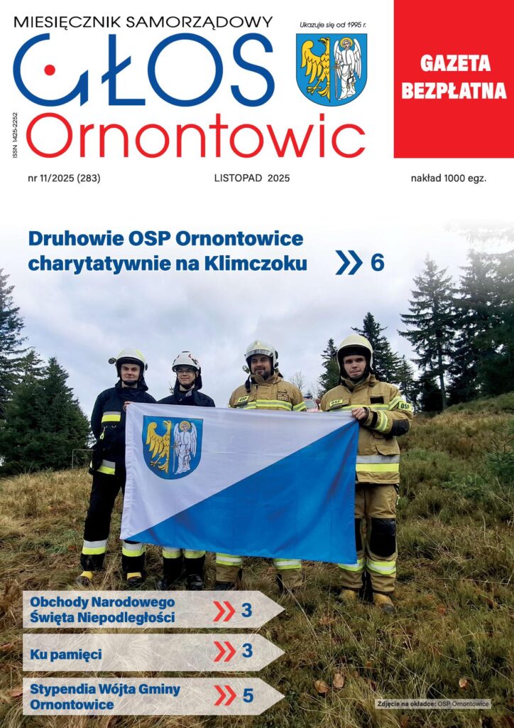 Okładka Głosu Ornontowic nr 11/2025 (283).