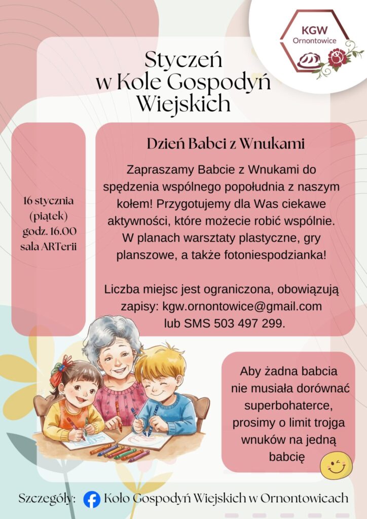 KGW zaprasza na Dzień Babci