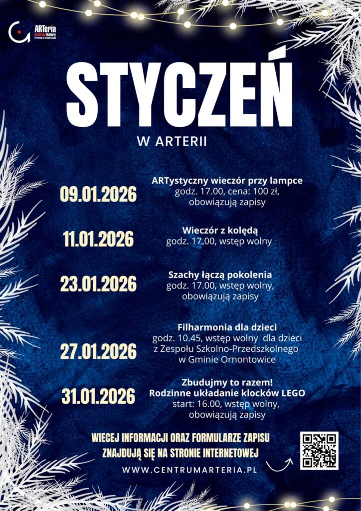 Plakat: Styczeń w ARTerii