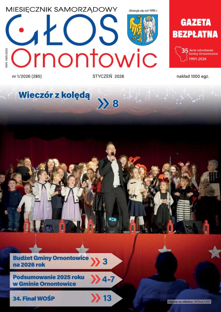 Okładka Głosu Ornontowic nr 1/2026 (285).