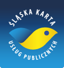 Logo Śląskiej Karty Usług Publicznych. 