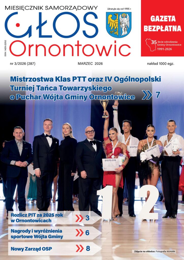 Okładka Głosu Ornontowice nr 3/2026 (287).