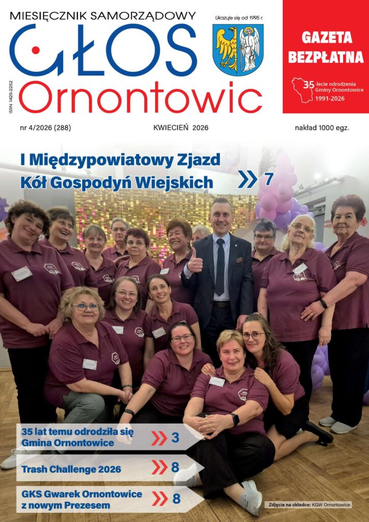 Okładka Głosu Ornontowic nr 4/2026 288).