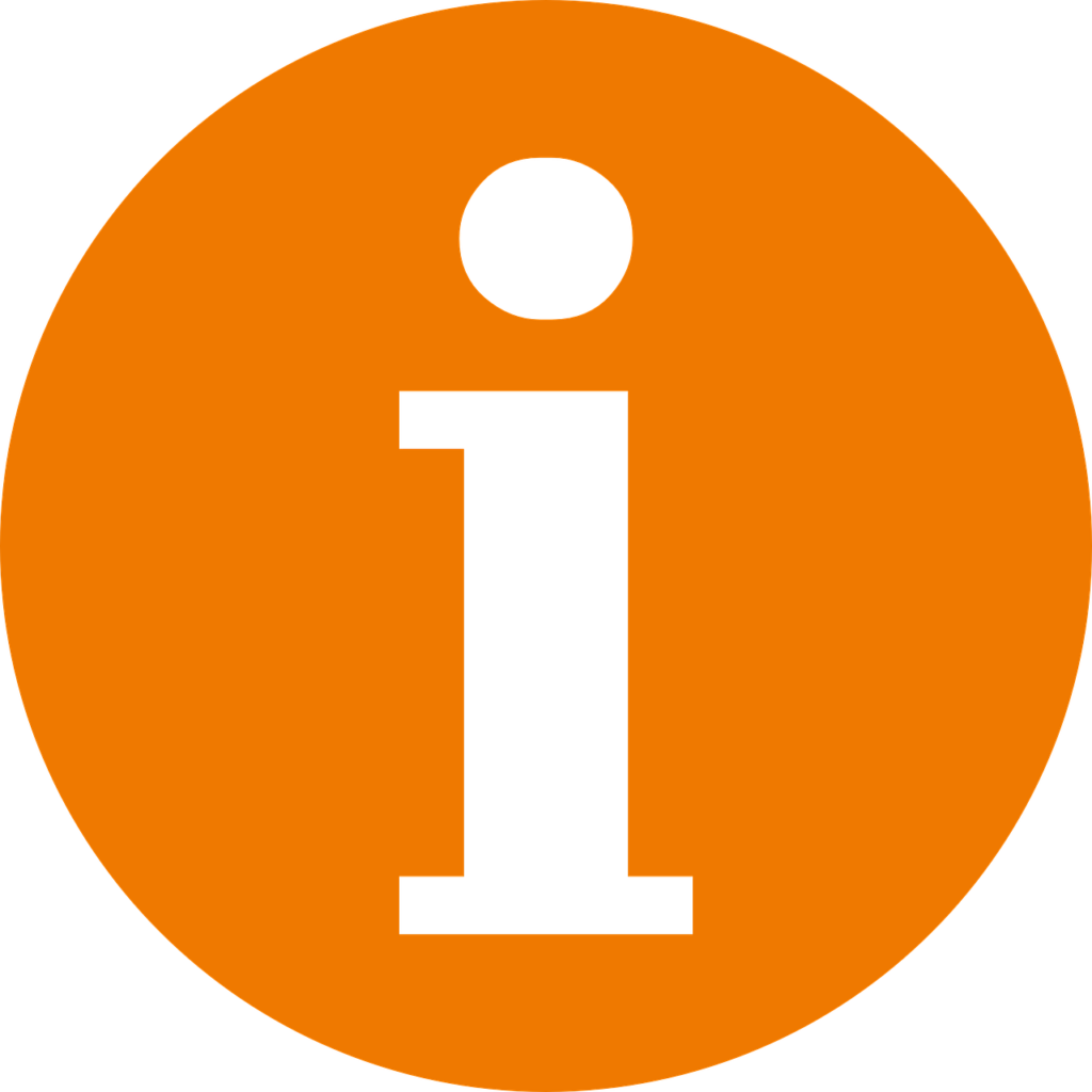 Grafika z literą "i".