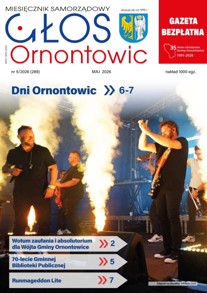 Okładka Głosu Ornontowic nr 5/2026 (289).