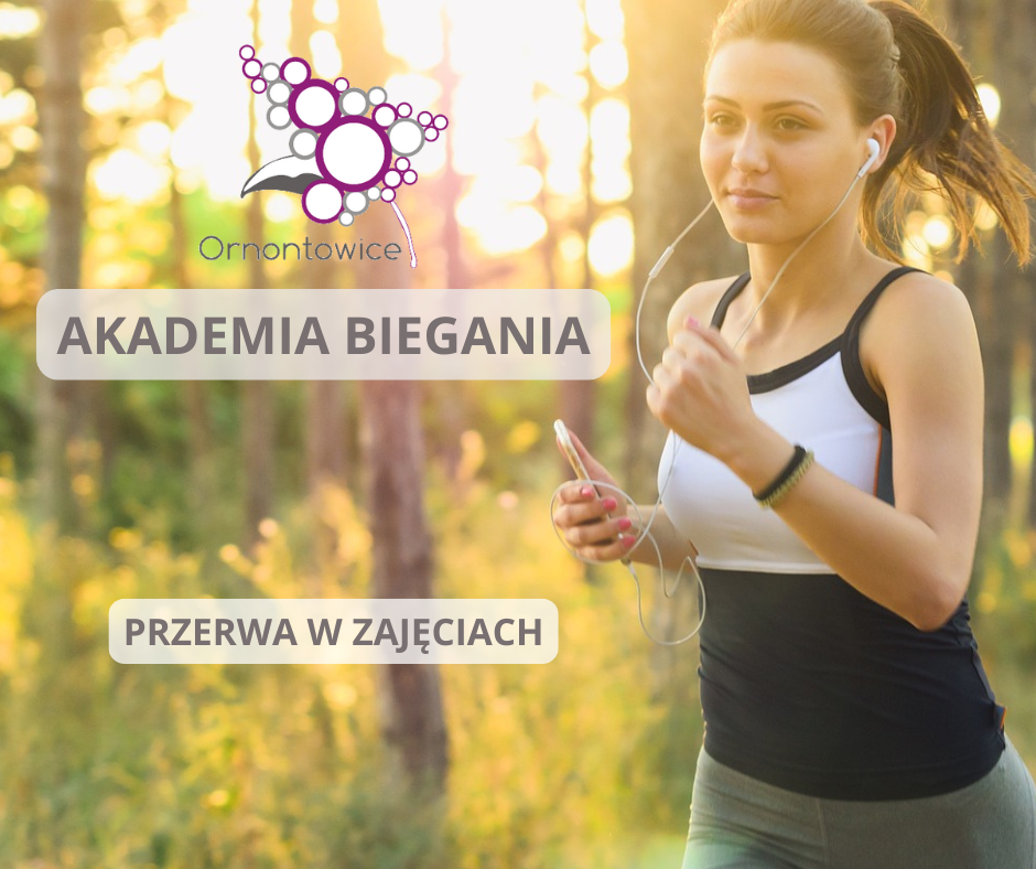 Plakat promocyjny - Akademia Biegania.
