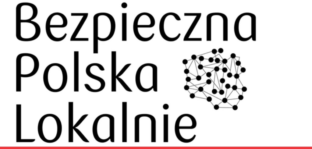 Logo konkursu Bezpieczna Polska Lokalnie.